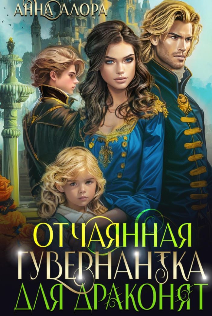 Отчаянная гувернантка для драконят / Анна Алора